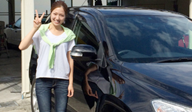 小田原市在住のU様のお車を修理いたしました